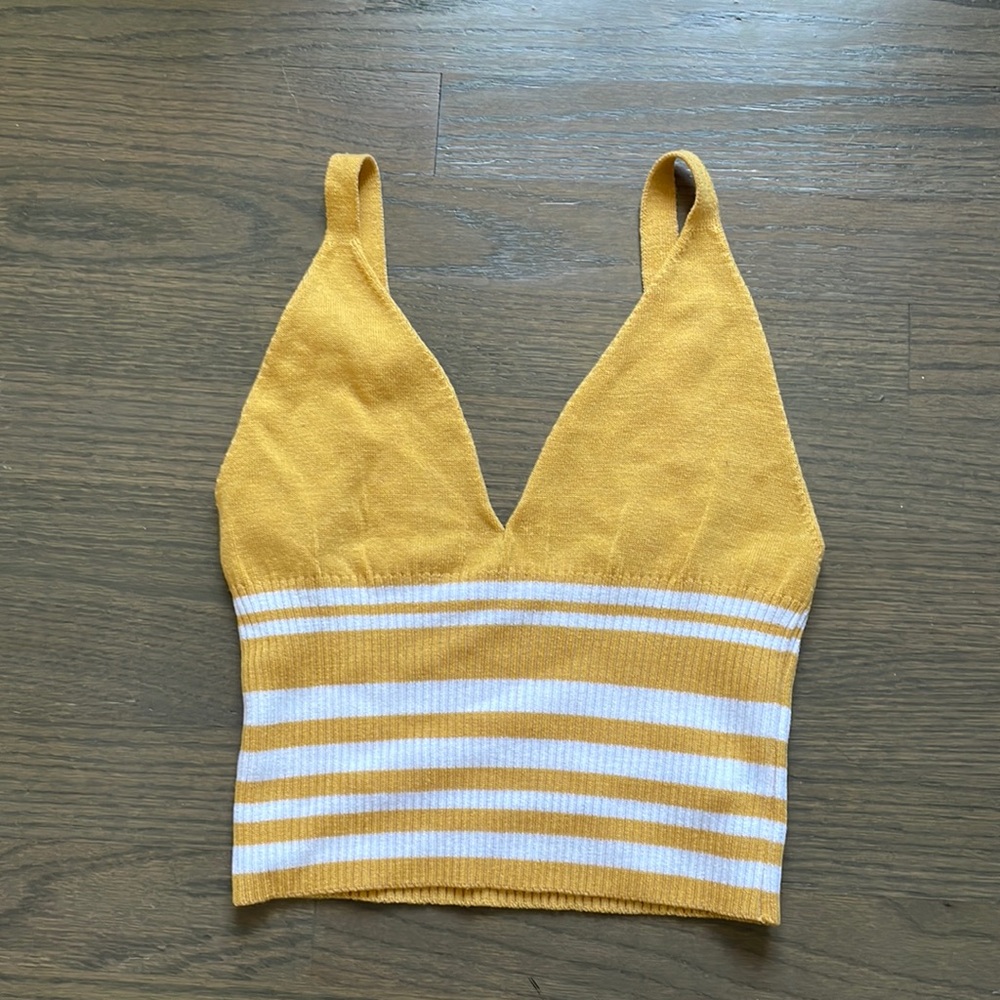 Dreamers | boutique knit stripped tank top